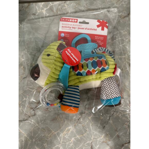 Skip Hop Bandana Buddies Baby Activity and Teething Toy - Picture 3 of 4